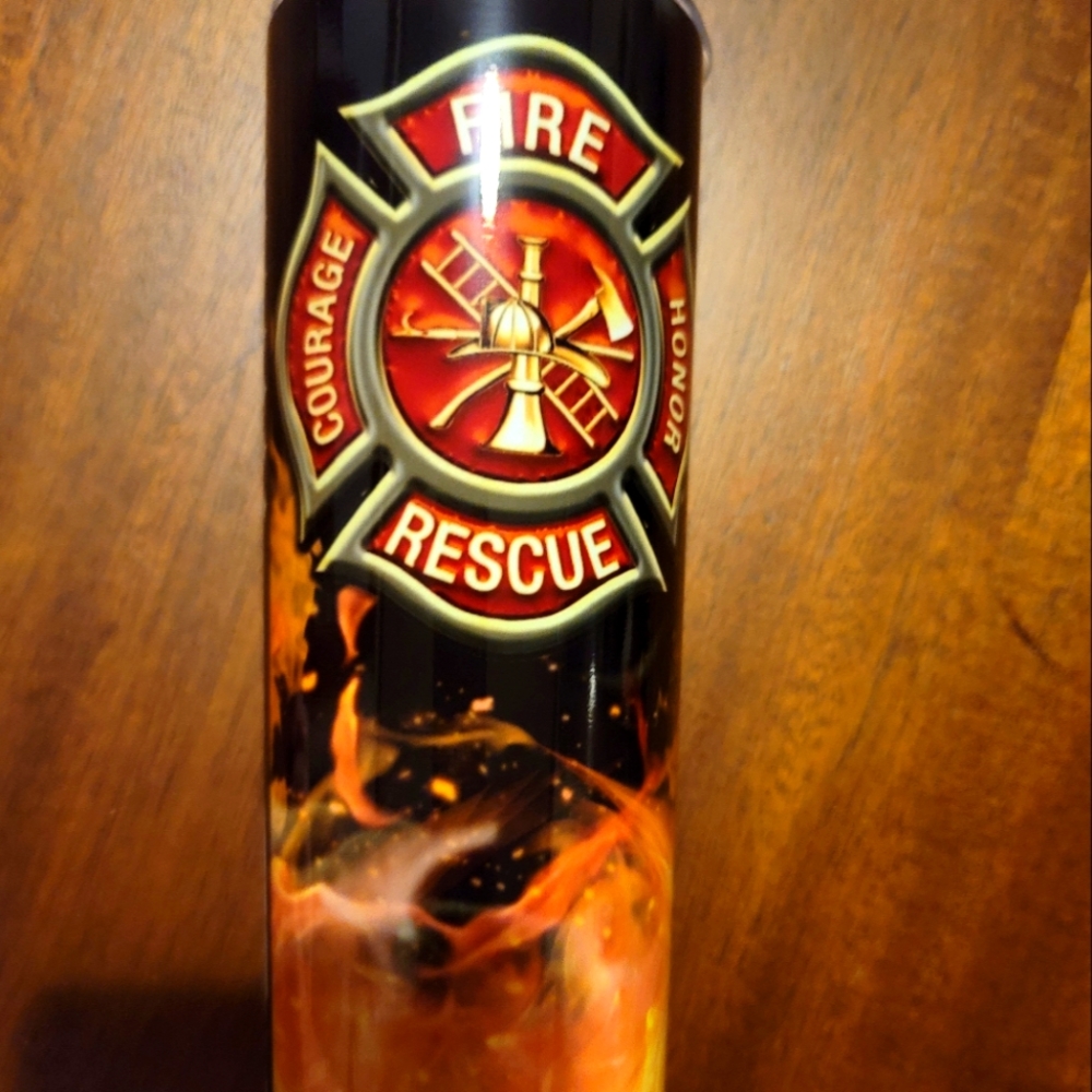 20 oz Tumbler- Fire Rescue